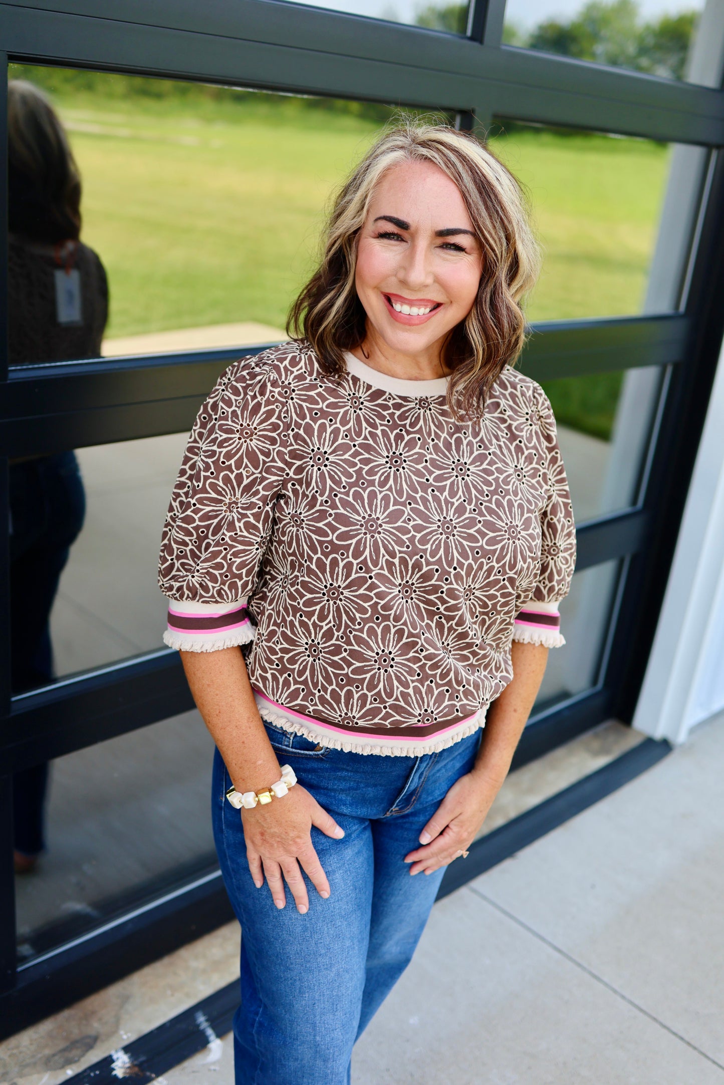 Florals in Focus Top