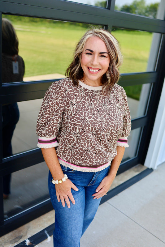 Florals in Focus Top