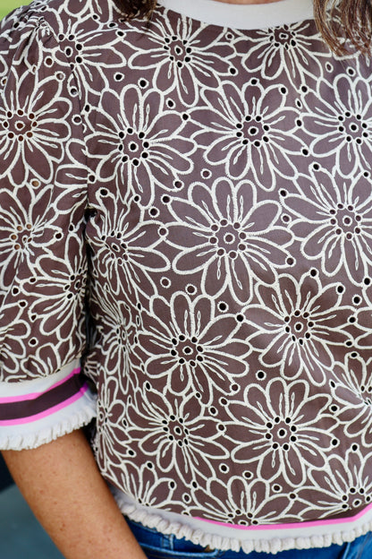 Florals in Focus Top