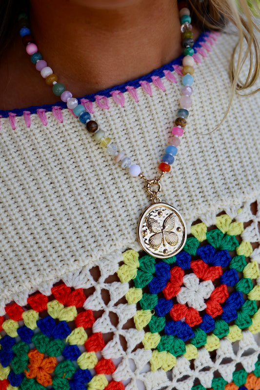 Wings of Summer Necklace