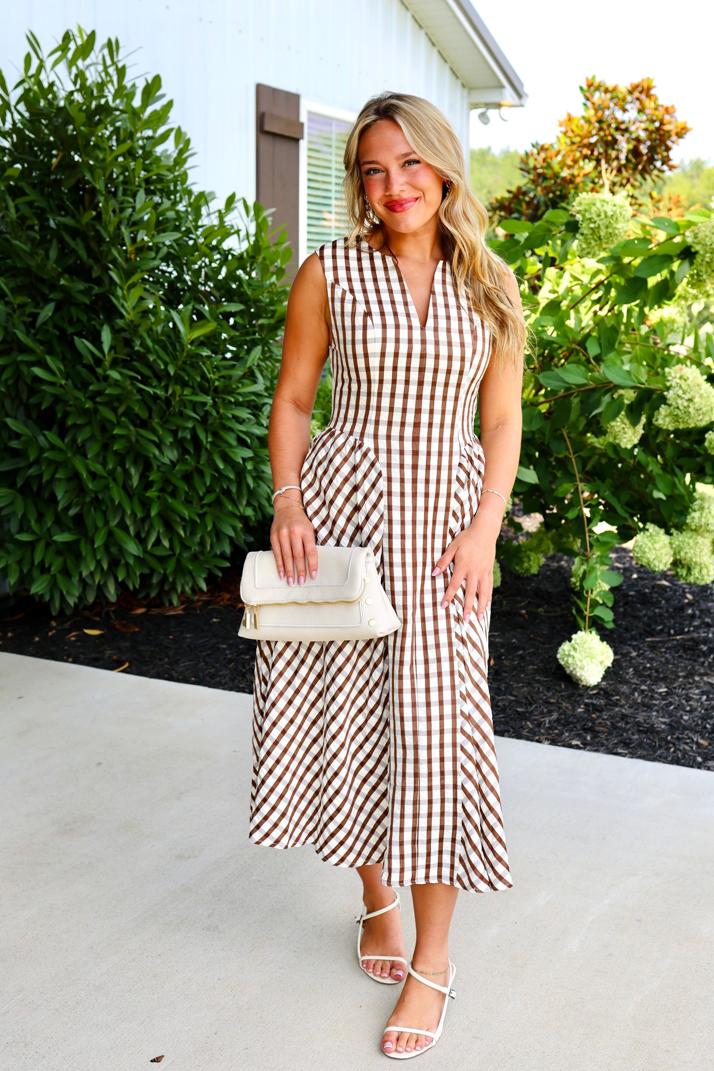 Checkered Charm Dress