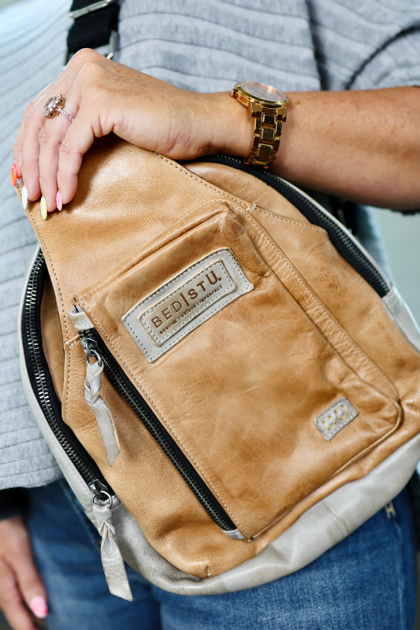 Beau Oats Icicle Rustic Sling Bag