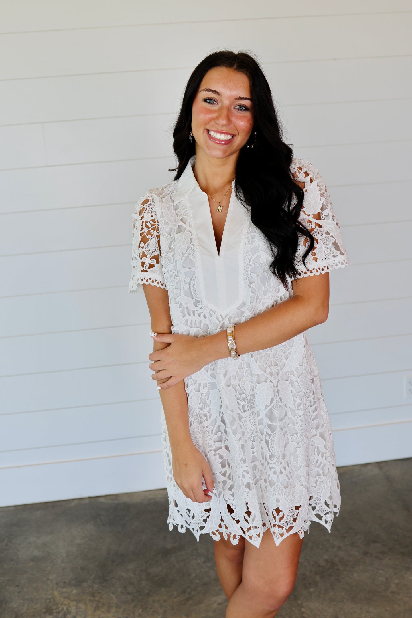 Every Little Detail Off White Dress