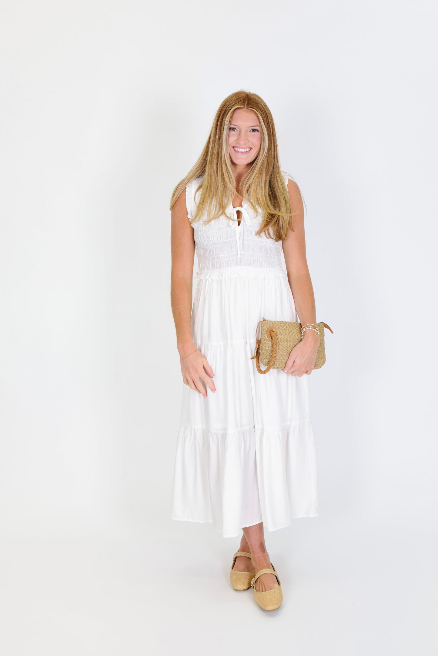 Flatter Me White Dress