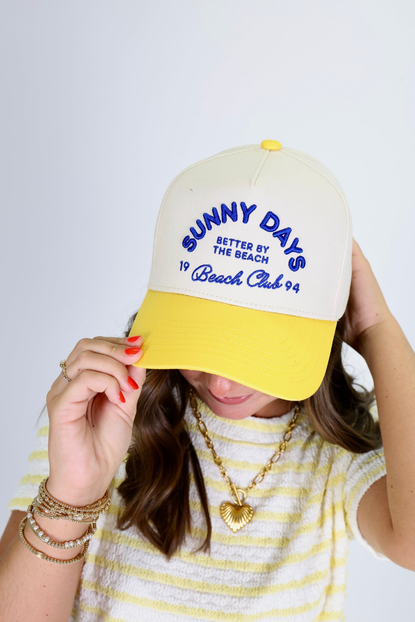Out of Office Butter Yellow Cap