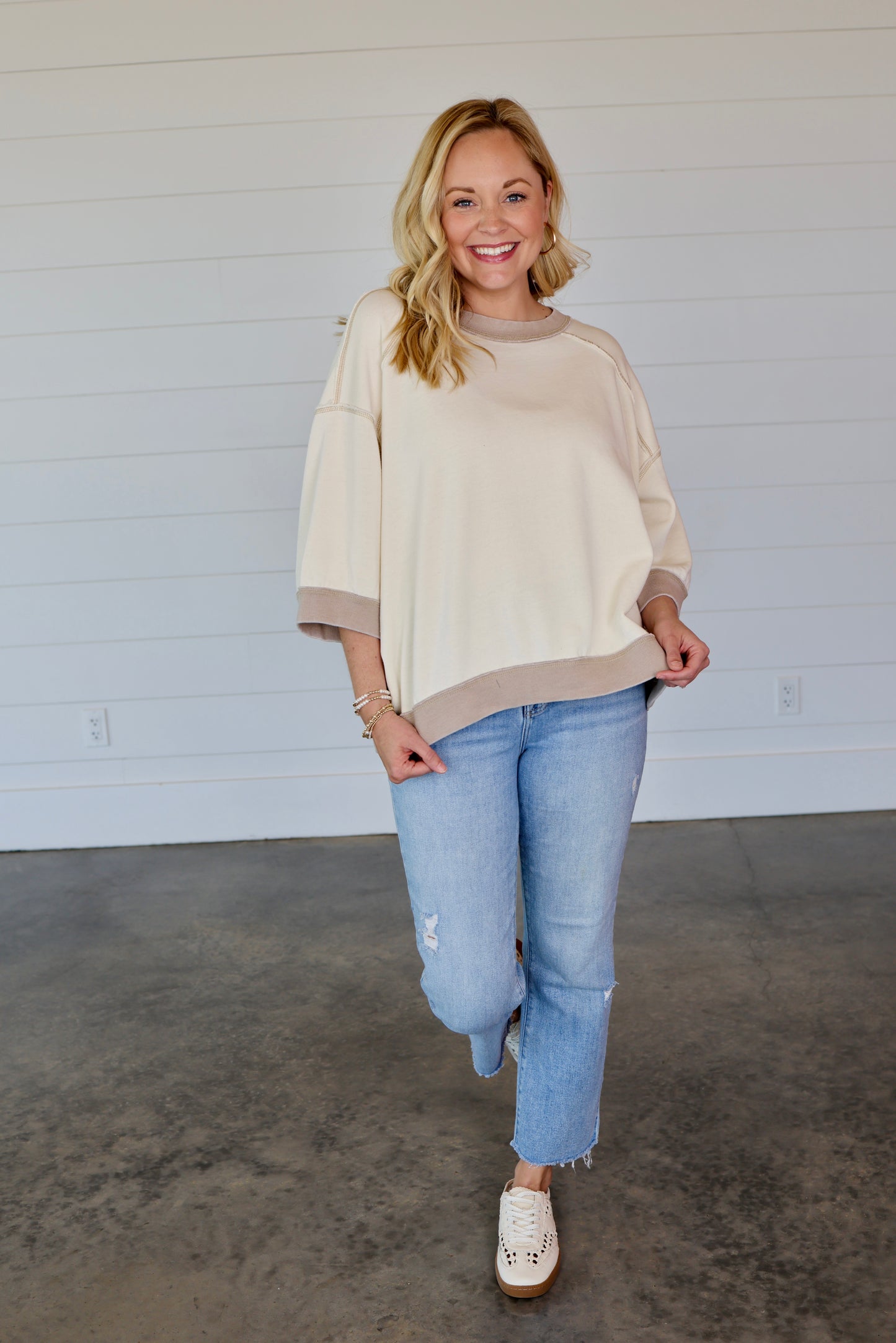 Everything Nilla Cream Pullover