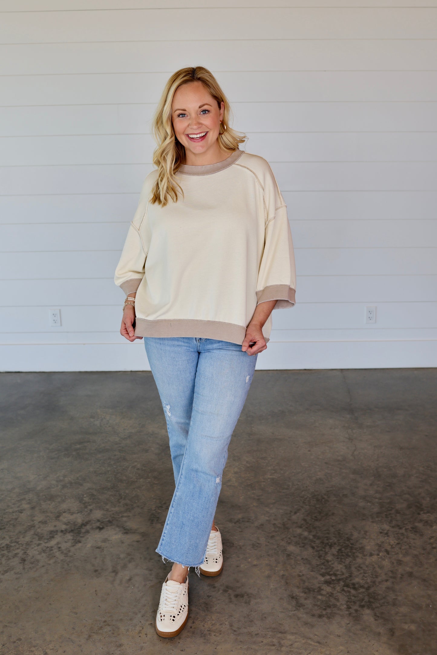 Everything Nilla Cream Pullover