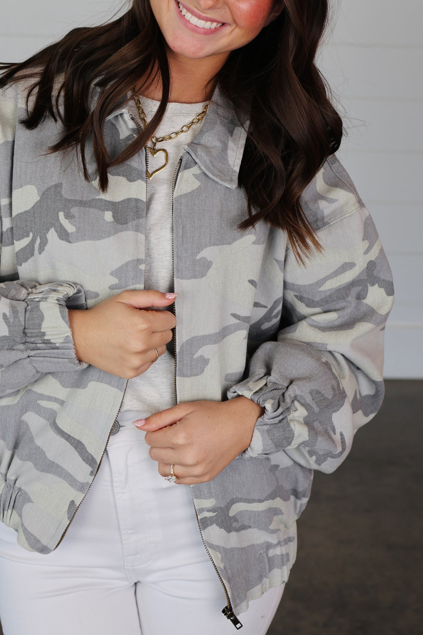 Camo Flight Jacket