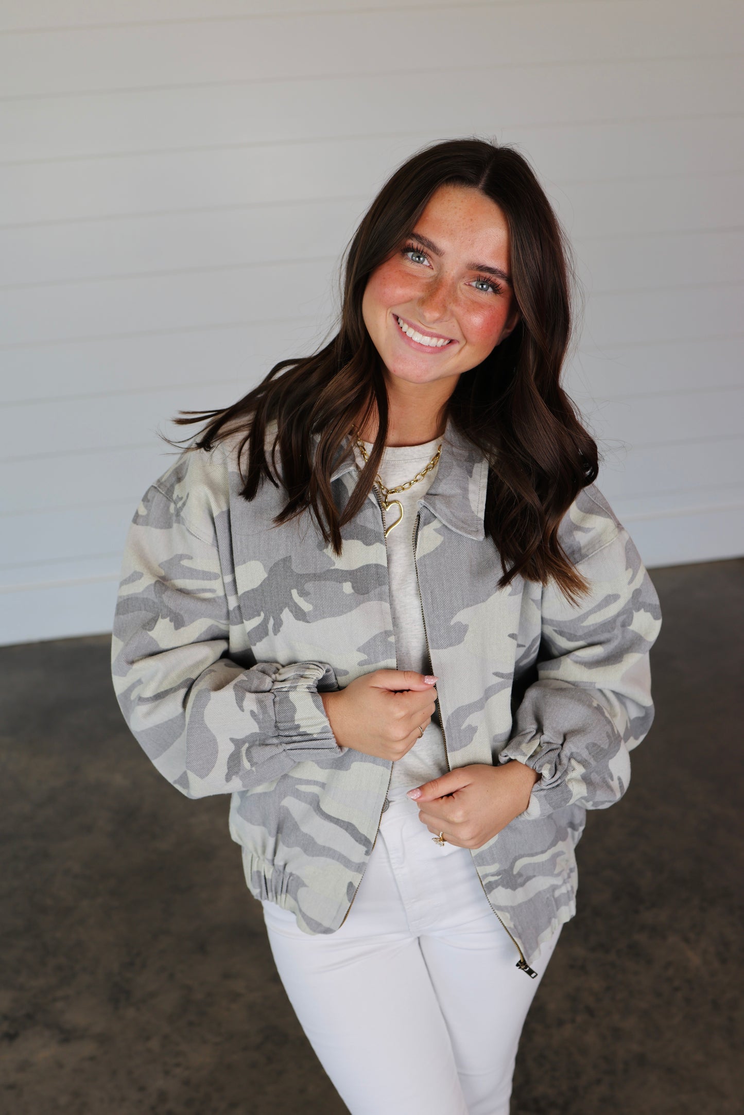 Camo Flight Jacket