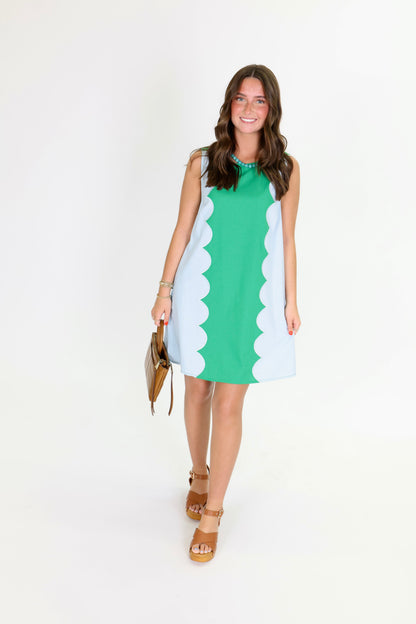Sweet Ease Green Dress