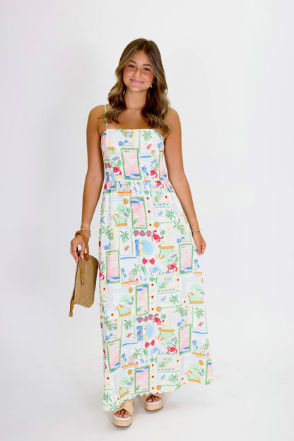 Postcard from Paradise Dress