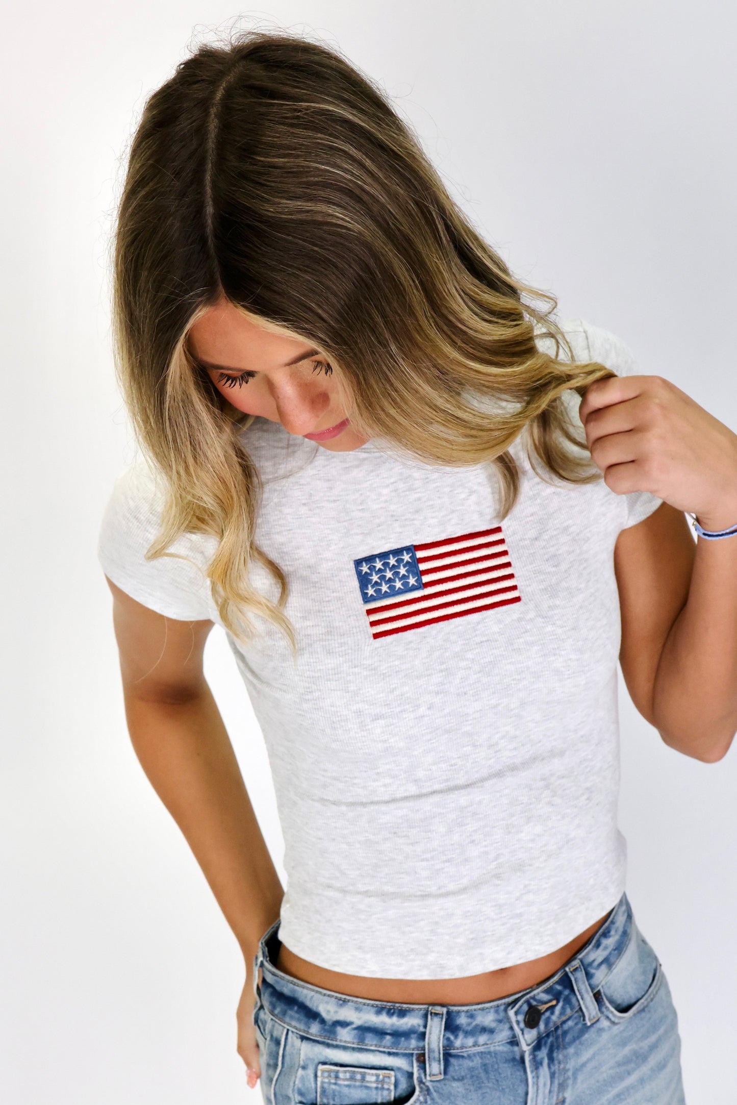 Stitched in Freedom Top