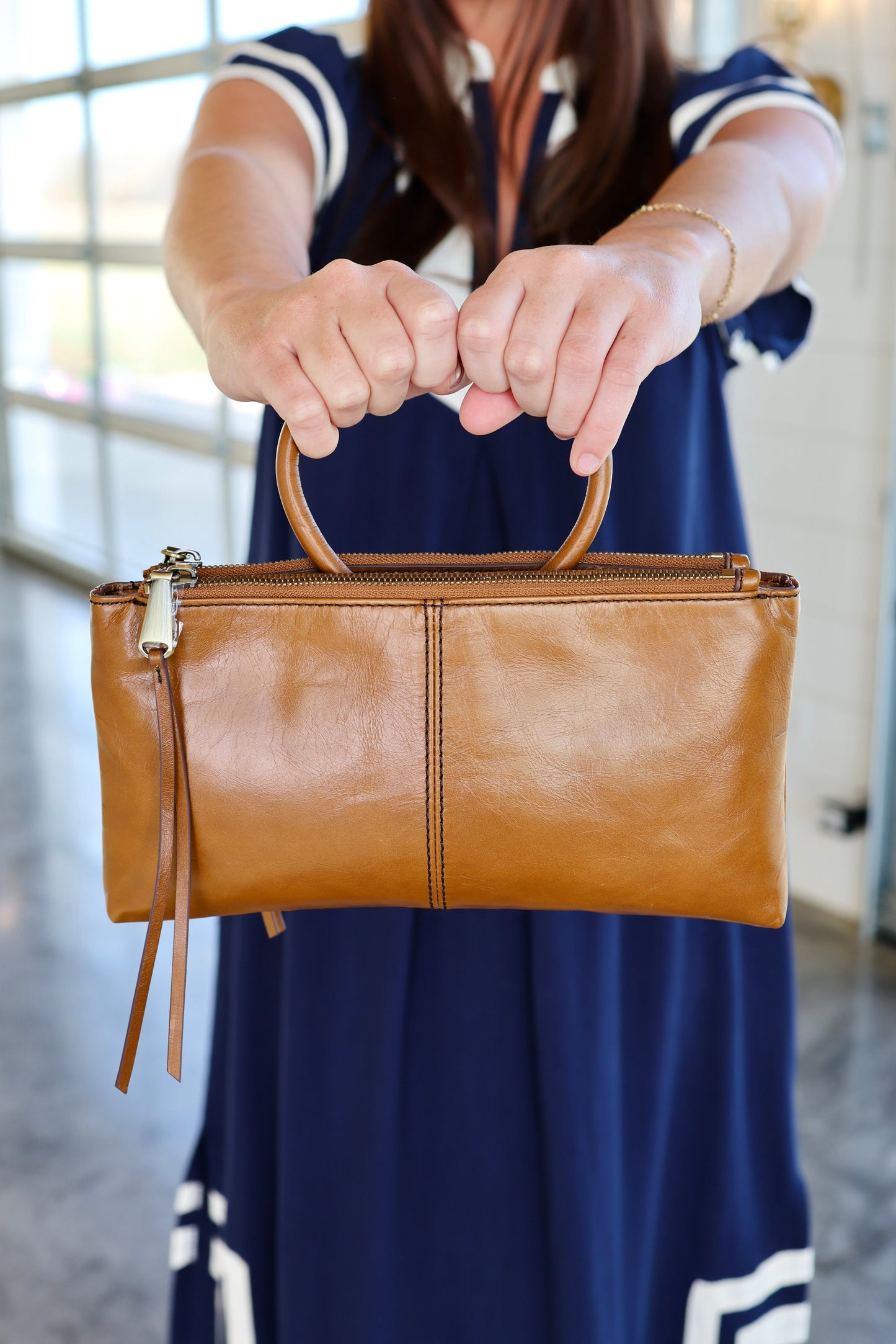 Sable Truffle Crossbody