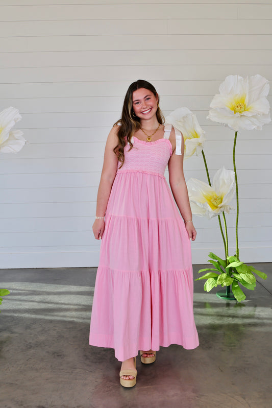 The Only Reason Pink Dress