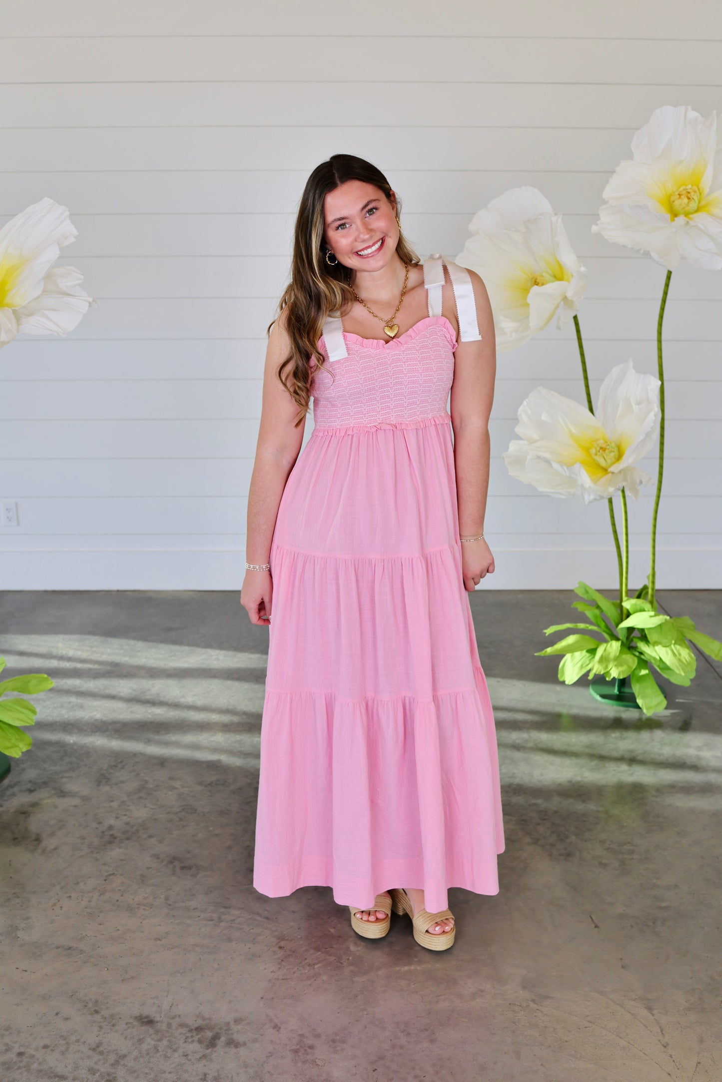 The Only Reason Pink Dress