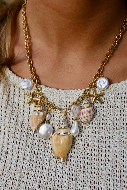 Shell Charm Necklace