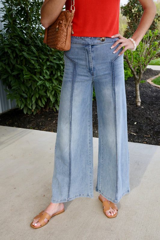 Into The Clouds Light Denim Pants