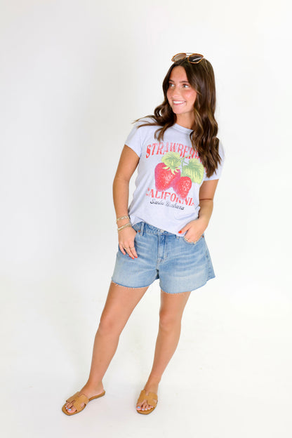 Nova Strawberry Combo Graphic Tee