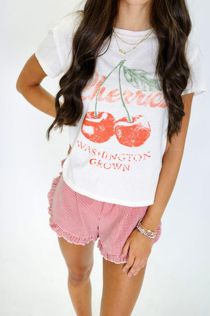 Nova Cherry Combo Graphic Tee