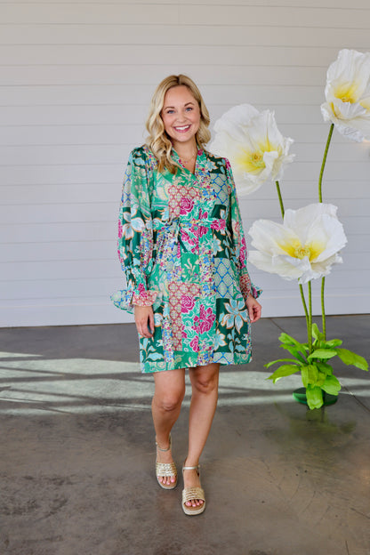 Garden Quilt Dress
