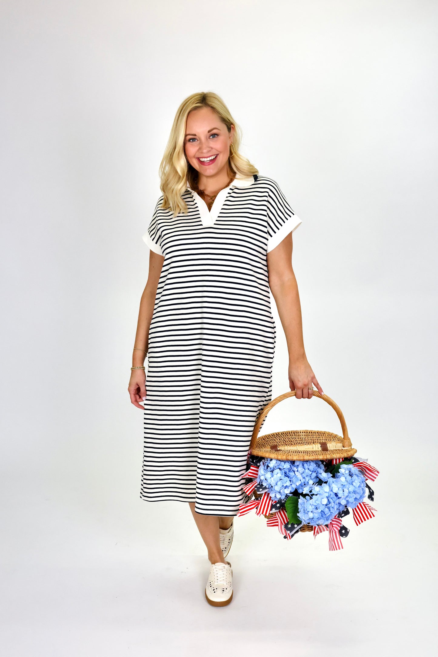 Echo Style Navy Dress