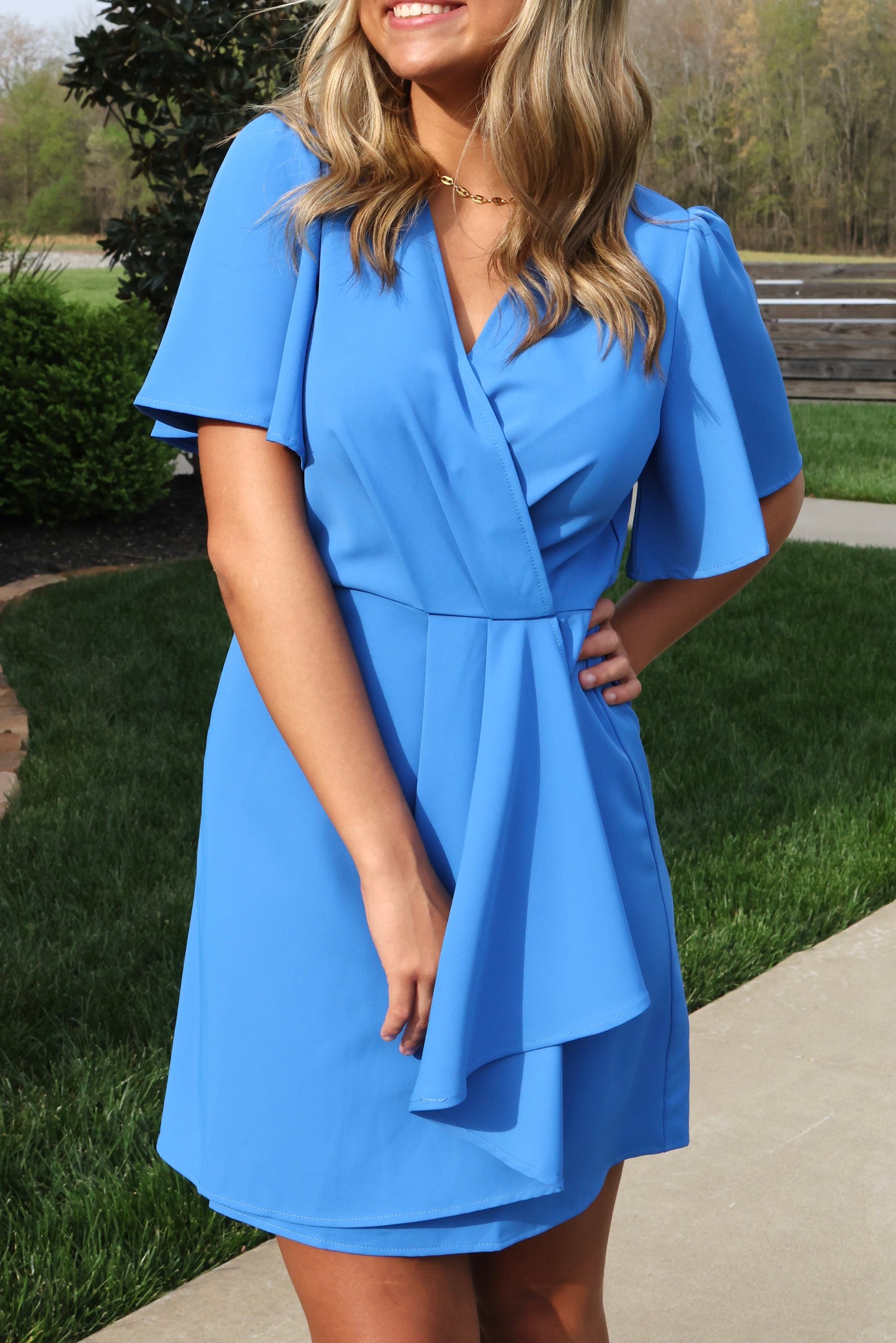 Endless Love Story Blue Dress
