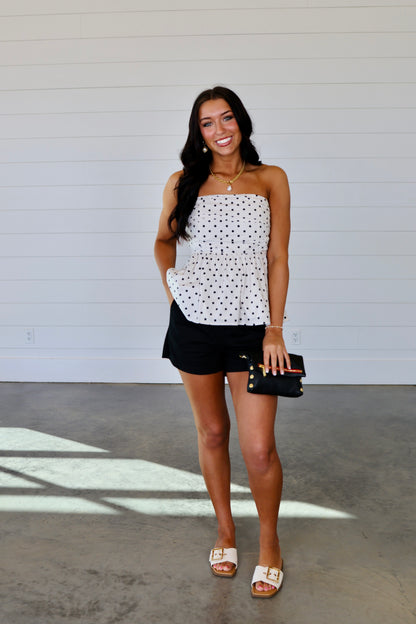 Dot Romance Top