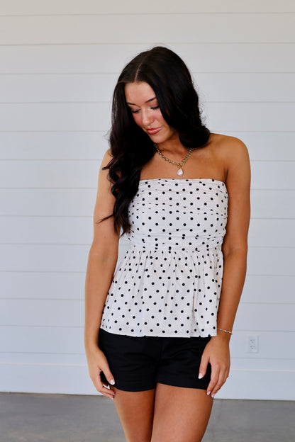 Dot Romance Top