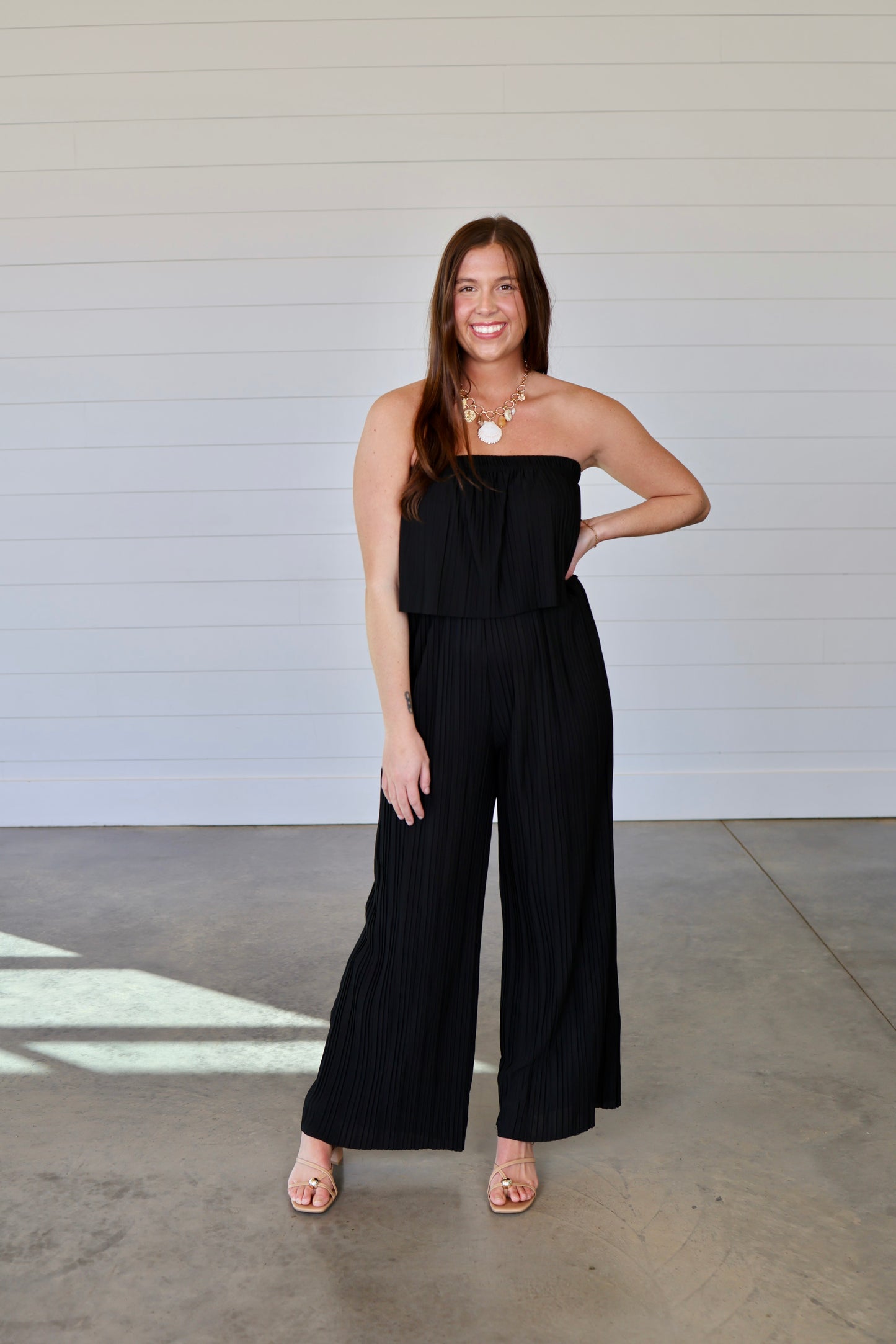 Venezia Pleated Jumpsuit
