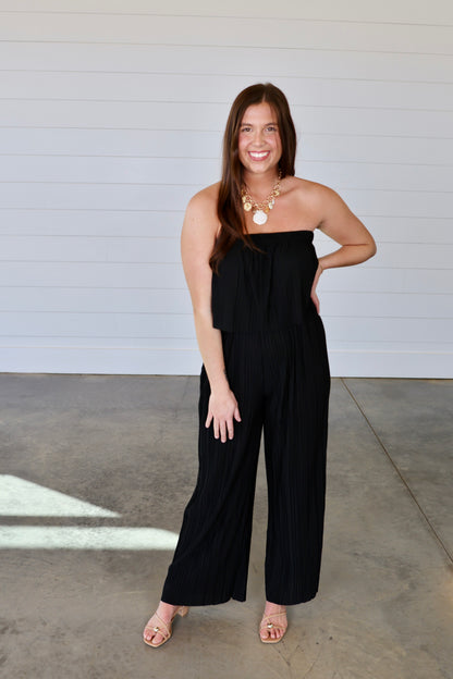 Venezia Pleated Jumpsuit