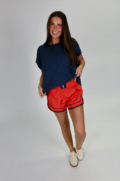 Varsity Blues Grapefruit Shorts