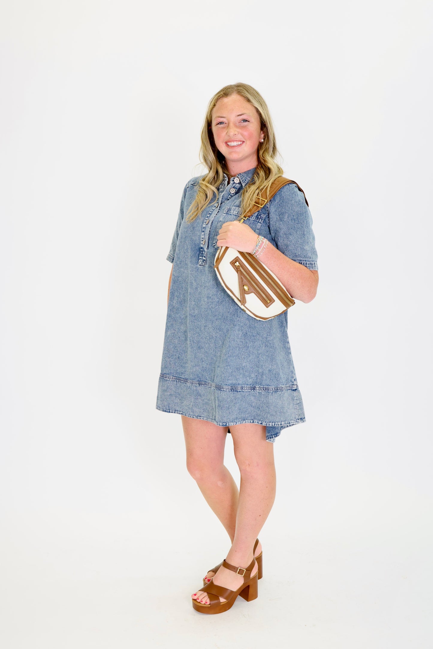 Indigo Utility Dress