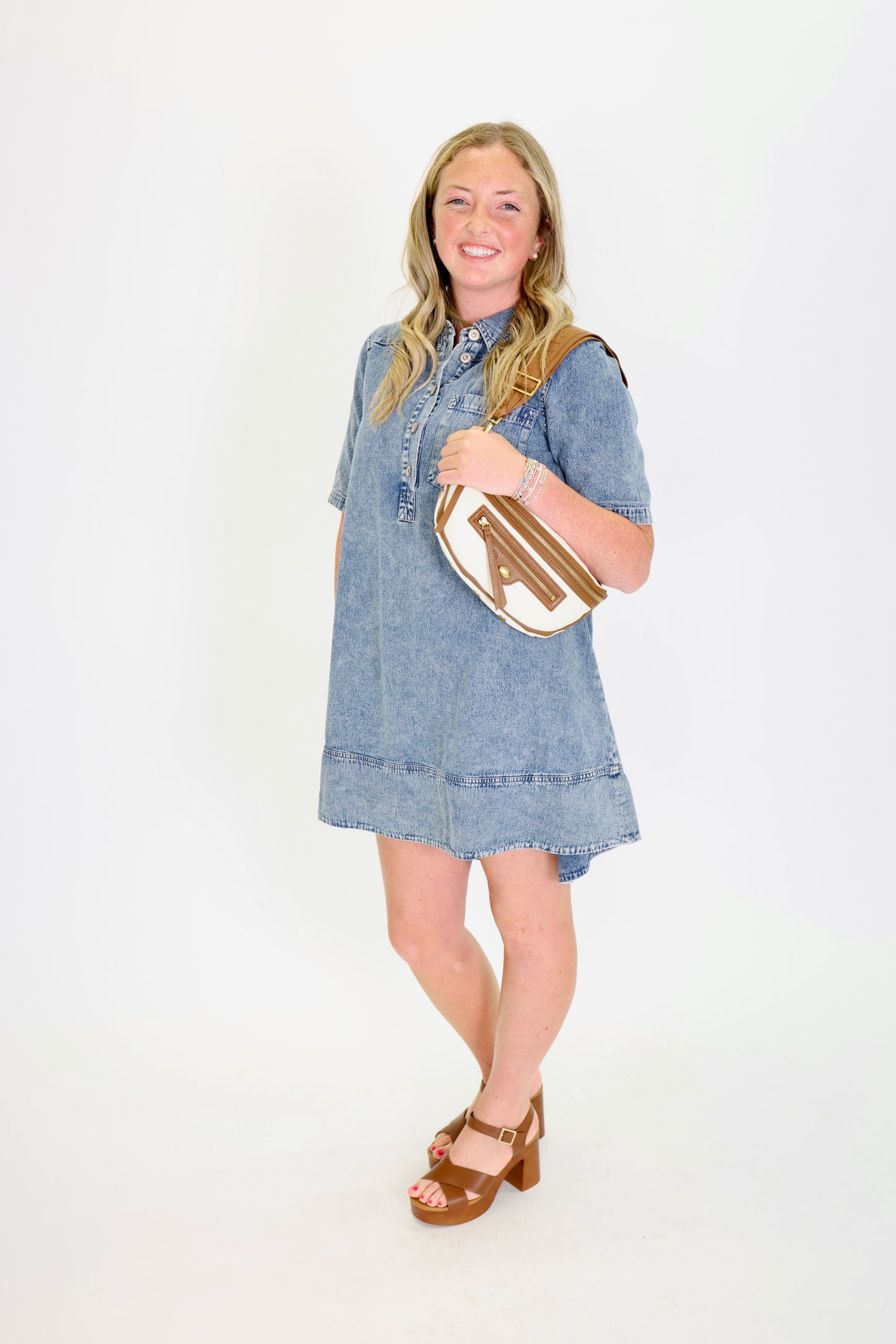 Indigo Utility Dress