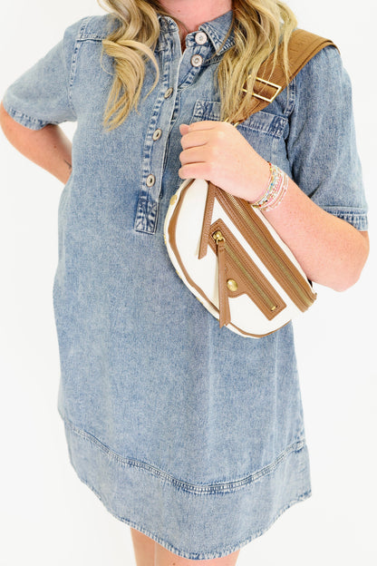 Indigo Utility Dress