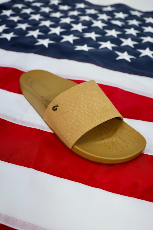 Kīpe‘a Pono Sahara/Crosshatch Sandal