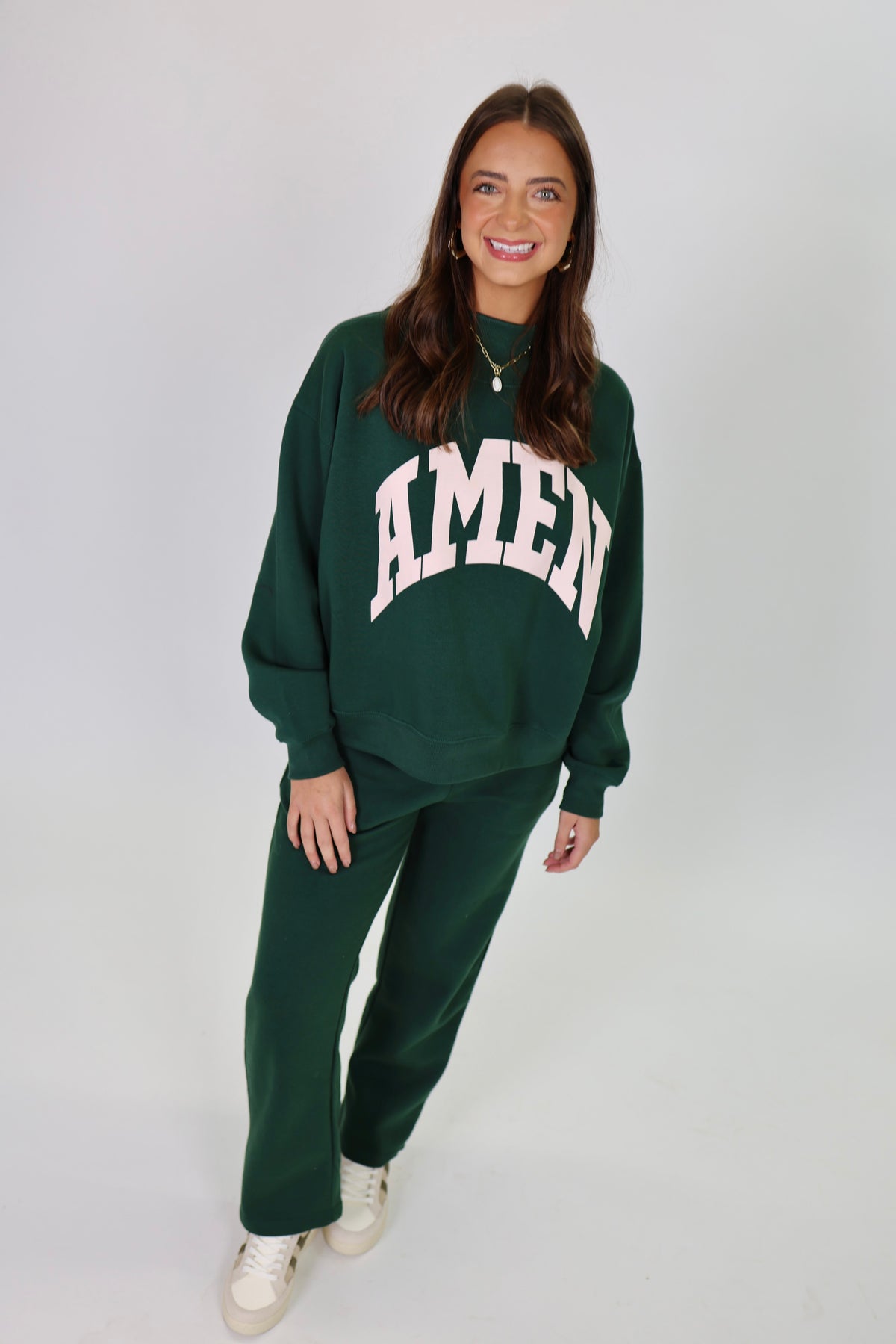Amen Mock Neck Sweatshirt
