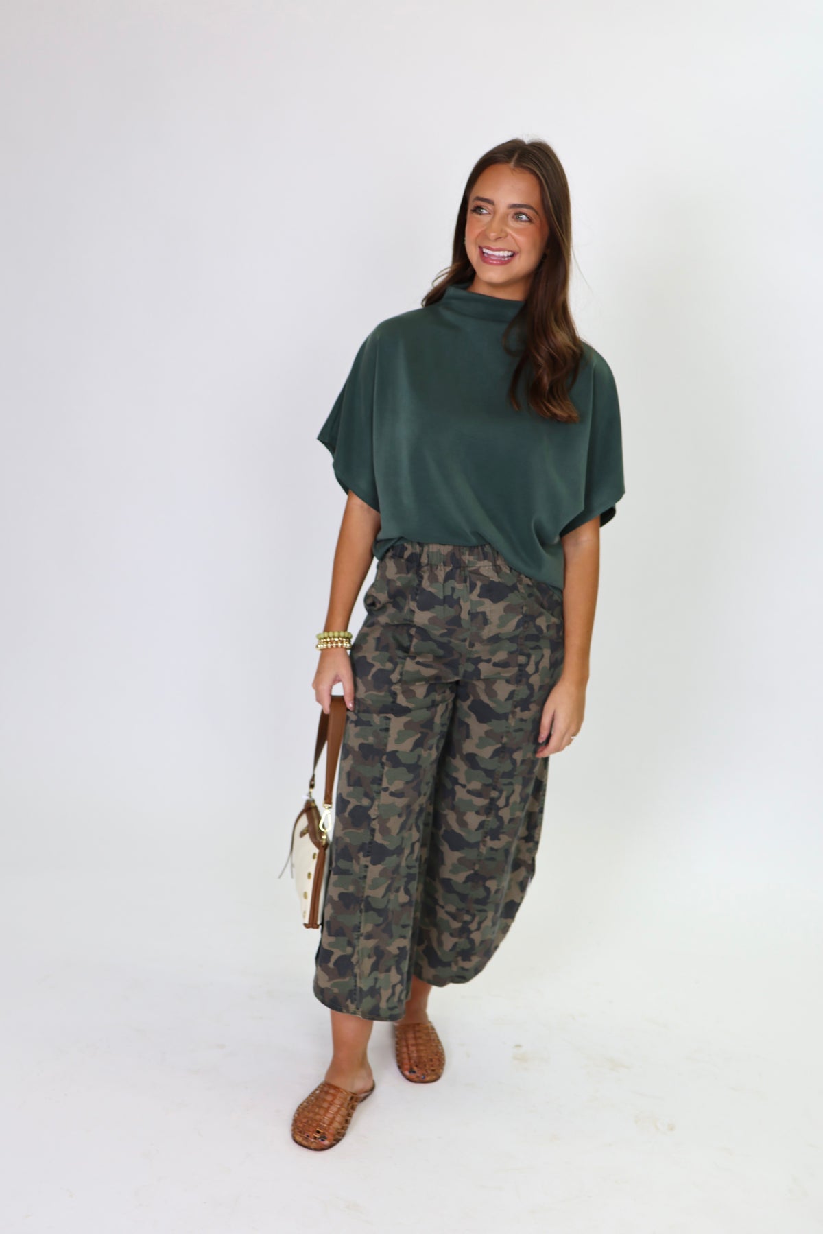 Looking Polished Sage Top