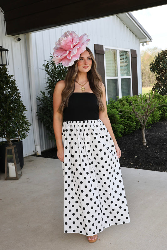 Spot the Fun Black Dress