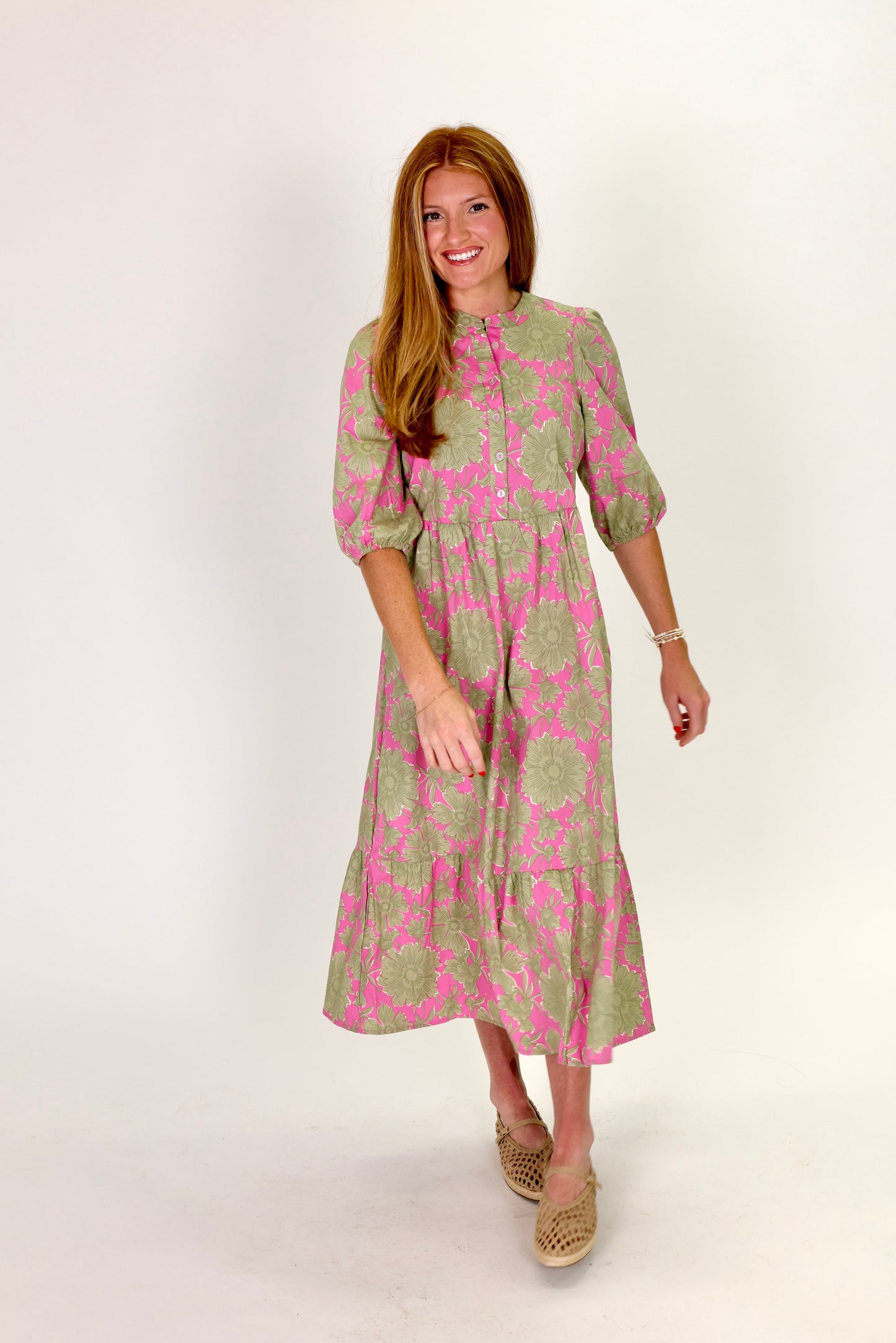 Riley Garden District Green Dress