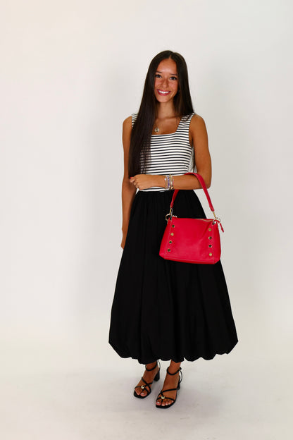 Strolling Downtown Midi Dress