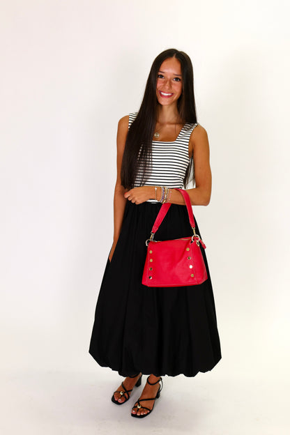 Strolling Downtown Midi Dress