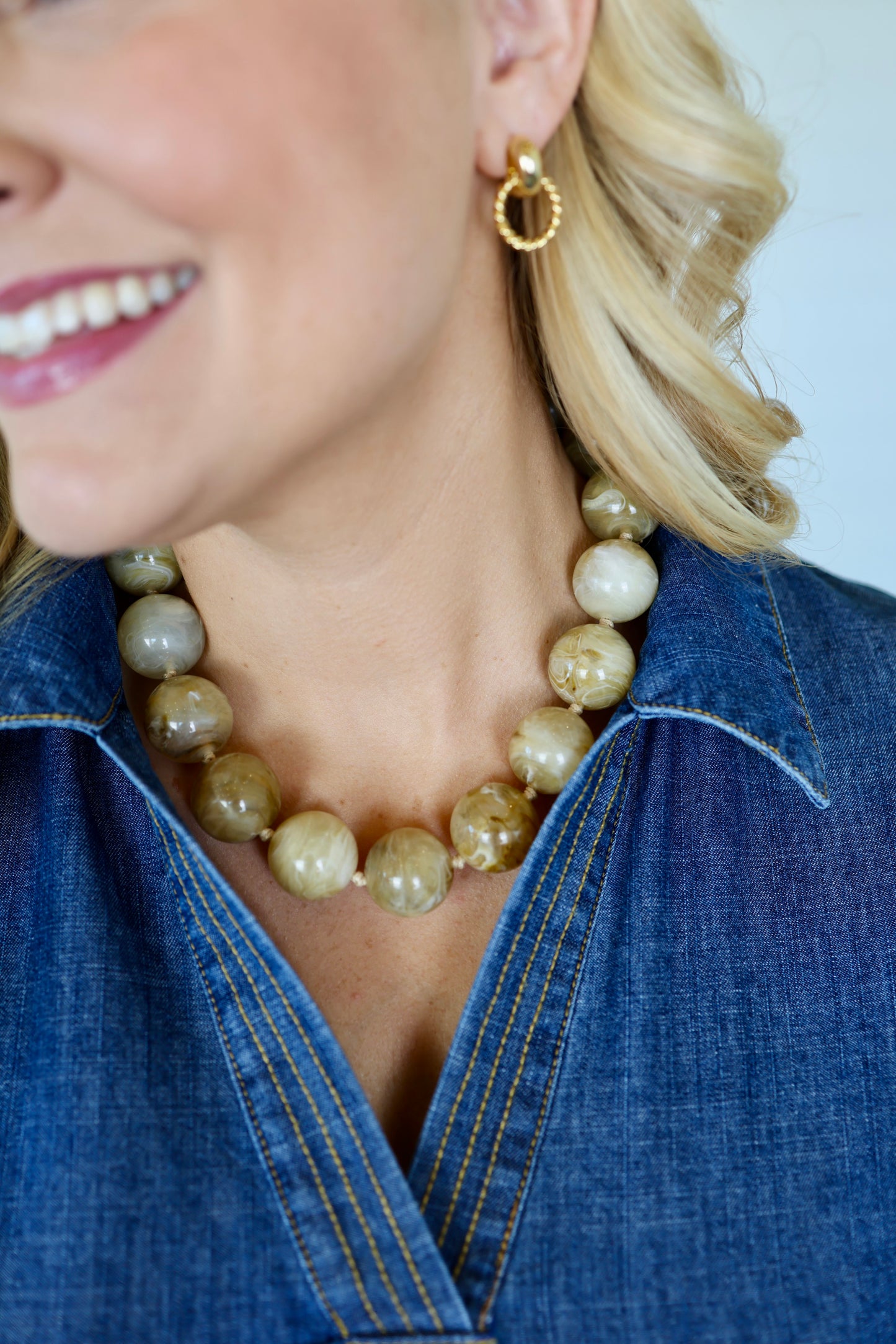 Marble Natural Necklace