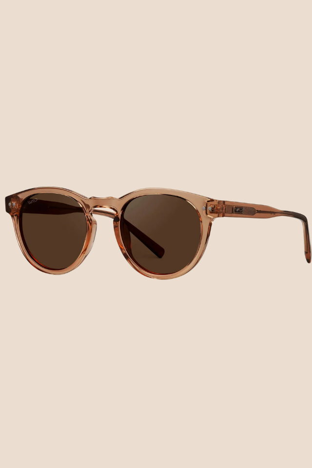 Tate Light Crystal Brown / Brown Lens Polarized Sunglasses