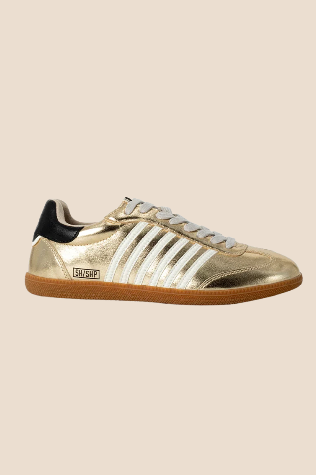 Stevie Light Gold Sneaker