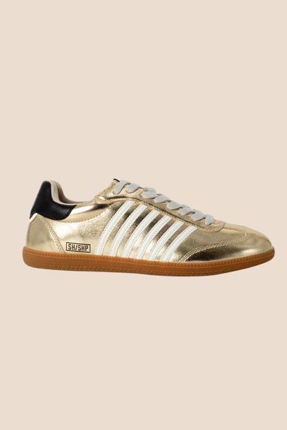 Stevie Light Gold Sneaker