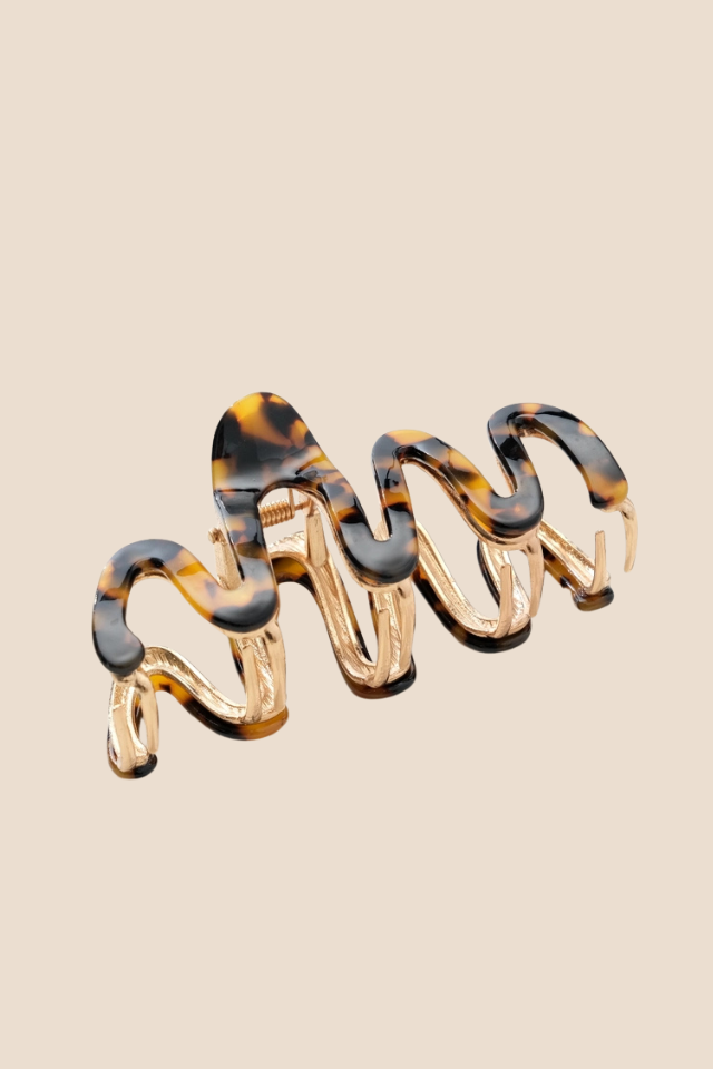 Willow Large Neutral Metal Hair Clip
