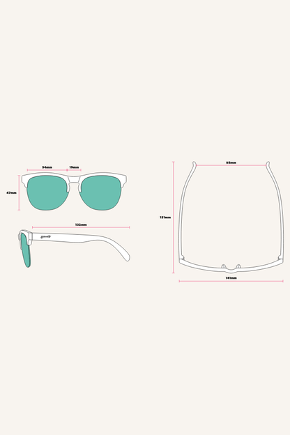 Avant G Positively Cosmopolitan Polarized Sunglasses