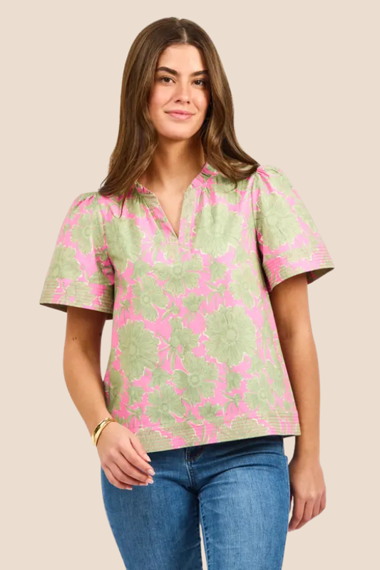 Ramona Garden District Green Top