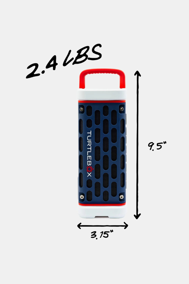 Turtlebox Ranger Waterproof Americana Blue Speaker