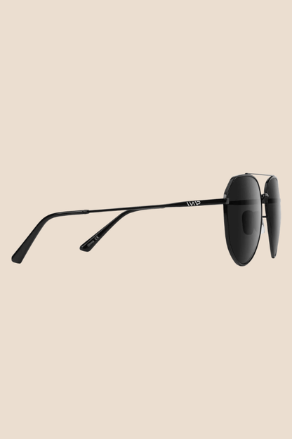 Ramsey Black Frame / Black Lens Polarized Sunglasses